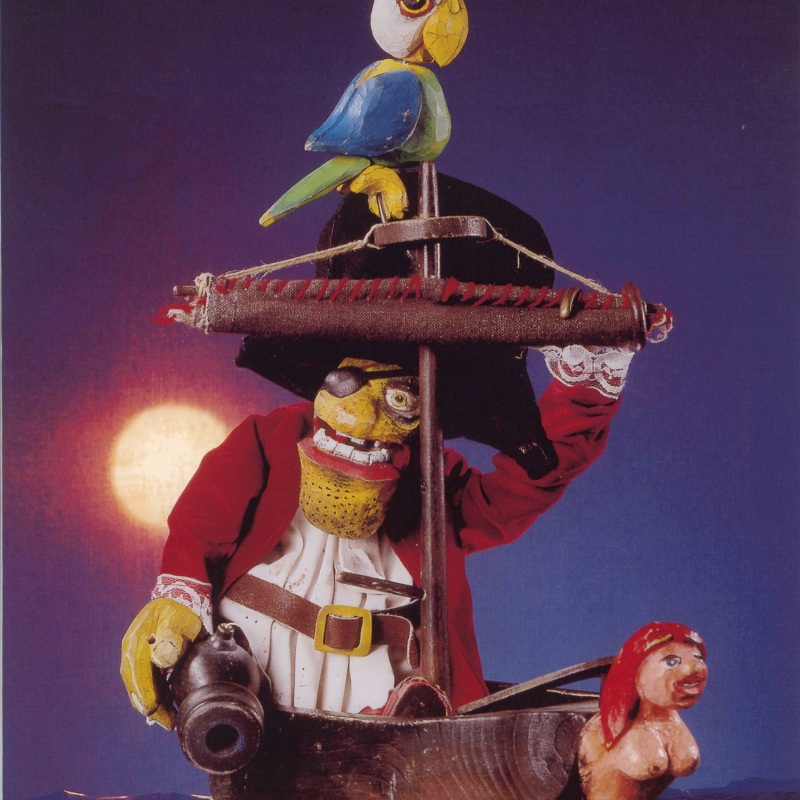 Pirat und Papagei, Foto: &copy; R. Gottschalck