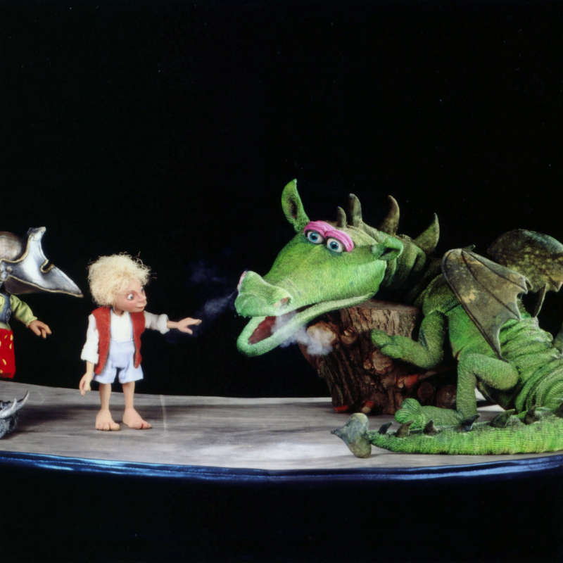 Pumperhos, Karlemann und Drache, Foto: &copy; R. Gottschalck