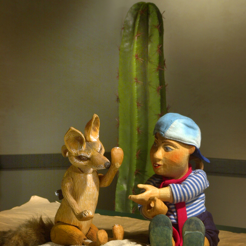 Robert und Wüstenfuchs, Foto: &copy; Karin Blüher