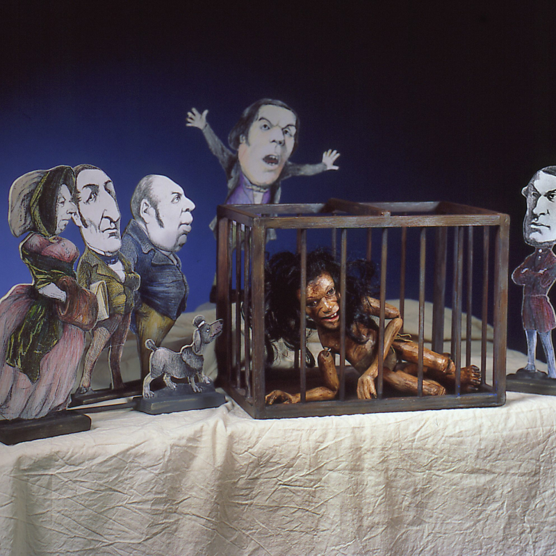 Wolfsjunge im Käfig aus DER WOLFSJUNGE, Foto: &copy; Rainhard Gottschalck